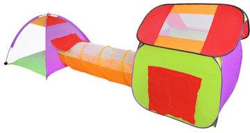 5902367976248 Детская палатка ДОМ+тоннель+200 шариков