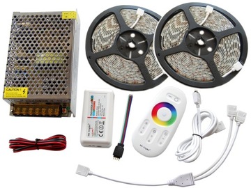 SET 600 LED RGB лента 10м ВОДОНЕПРОНИЦАЕМАЯ IP65 PREM