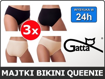 GATTA PANTIES Трусики бикини QUEENIE - 3 шт - размер М