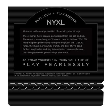 Струны D'Addario NYXL0946 для электрогитары