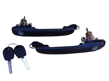 Левая+ правая ручка вставка замок дверь ford galaxy фото №1