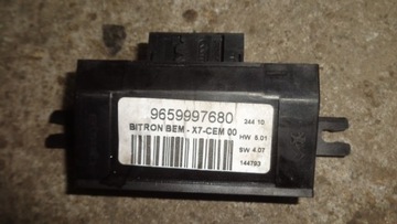 Модуль блок управления citroen c4 b7 ds4 9659997680 фото №1