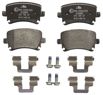 Ate тормозные колодки зад задние seat altea leon ii toledo iii фото №1