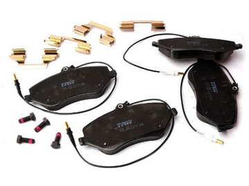 Trw гальмівні колодки перед peugeot 607 407 c5 ii iii c6 фото №1