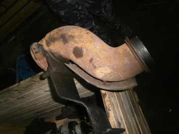 Коліно вихлоп scania dsc1201 124 400 фото №1