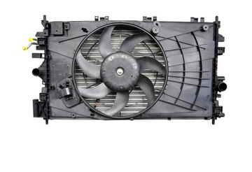 Комплект радіаторів вентилятор opel insignia 1,6 1,8 фото №1