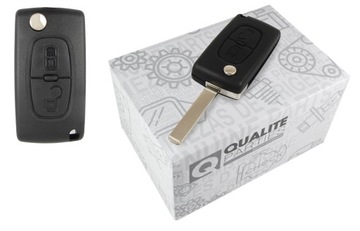 Корпус ключа pilot peugeot 207 307 407 607 фото №1