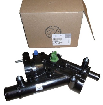 Оригінал ! корпус термостата citroen c4 c5 peugeot 308 407 607 1.8 2.0 16v фото №1