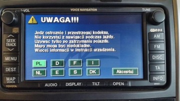 Плита startowa toyota, lexus + карта 2018 pl безкоштовно фото №1