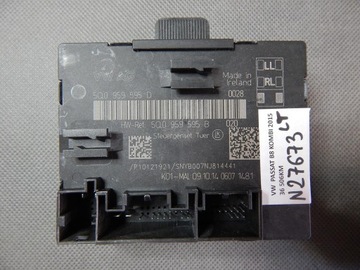 Vw passat b8 модуль блок управления дверь 5q0959595d фото №1