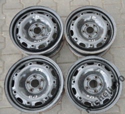 4× ДИСК volkswagen oe 5Jx14 5.0" X 14" 5x100 ET 35