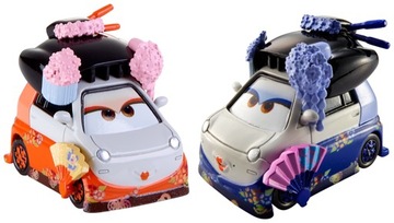 Disney automobiles 2 wheelbarrows two-pack okuni& shigeko dkv60, фото