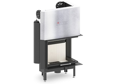 Liner fireplace hitze albero 16kw right guillotine, фото
