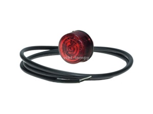 Lantern overall led backlight red 12/ 24v point, фото
