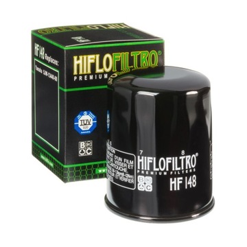 Фільтр мясляний hiflofiltro оригінал hf148 yamaha fjr 1300 2001 - 2012 abs, фото