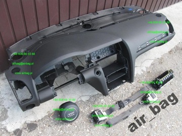 Audi q7 plank cushions torpedo airbag 2012 facelift, фото
