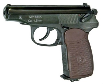 Air rifle baikal mp-654k makarov wz. 71+ 10xco2+ 500s, фото