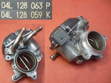 Дросельна vw audi seat 1. 6, 2.0 tdi 04l128063p, фото