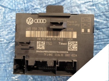 Vw touareg 2010-2015 год блок дверь 4h0959795b, фото