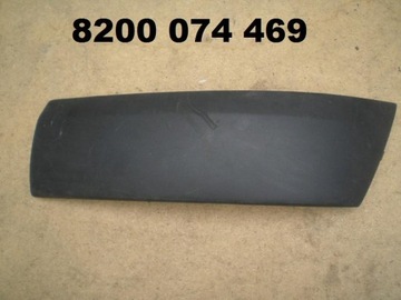 Renault clio 2 restyling overlay cap left bumper, фото