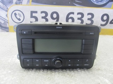 Автомагнітоли заводська skoda praktik 2008 рік., фото