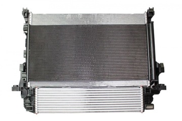 Radiator+ intercooler+ capacitor opel vivaro b 2014+ 1.6 dci diesel, фото