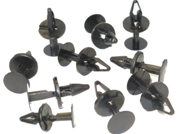 Clips fasteners bumpers opel astra j, фото