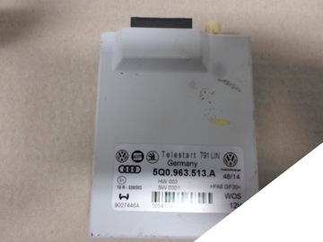 Vw audi seat skoda блок телестар 5q0963513a t91, фото