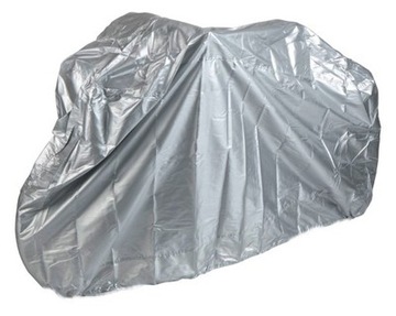 Cover on a bicycle engine bicycle gray raincoat skut 220x130, фото