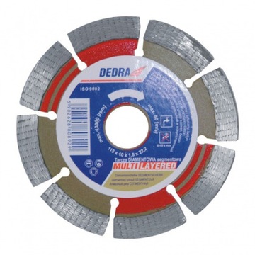 Dedra h1095 disk segment multifunctional-layer 180/ 22, 2mm, фото