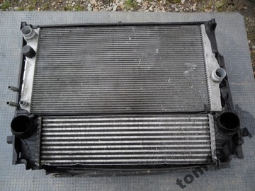 Intercooler radiator air to bmw 7 f01 3. 0d, фото