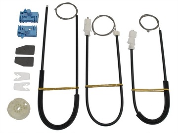 Window lift front door left front set analog to renault laguna 2, фото