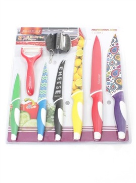 Komm/ e50 set 8 pcs boloco ceramic knives swiss, фото