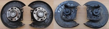 Opel zafira a 99 - 05 r кулак ліва задня abs, фото