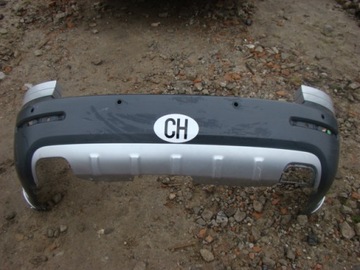 Skoda octavia scout - rear bumper, back, фото