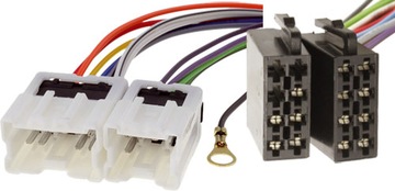 2 x interface iso adapter for installation radios nissan z350 patrol almera micra x - t, фото
