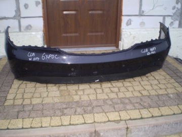 Mercedes cla w117 в 117 rear bumper back 6 parking sensors, фото