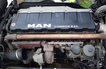 Комплектный двигатель man tgs tgx e5 2010 год d2066 lf 41, фото