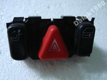 Mercedes switch button emergency central, фото