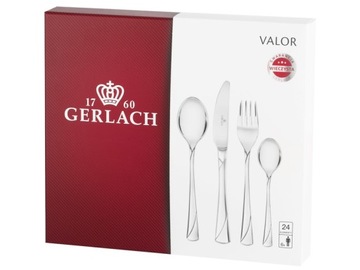 Cutlery gerlach valor_ 24 elements_ 6 places_ gloss, фото