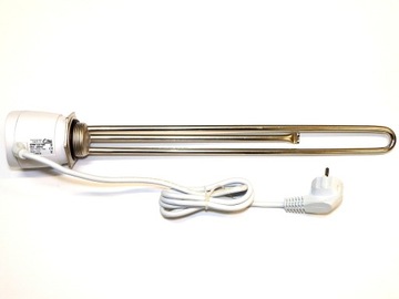Heater for the boiler with a thermostat grbt 2000w type у 5/ 4'' poland w083c, фото