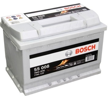 Battery bosch silver s5 77ah, фото