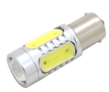 Лампочка led підсвідка ba15s p21w cob cree 7, 5w тип америка, фото