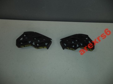 Vw polo restyling left bumper bracket front left 6q0807183a, фото
