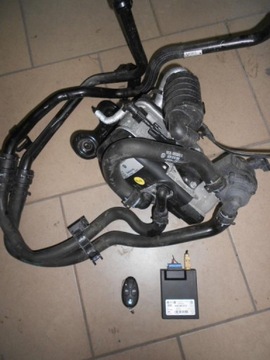 Vw touran 5t webasto control unit remote control (key) 5qa815005b, фото