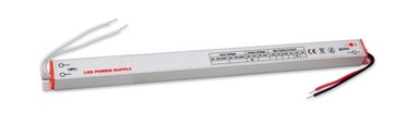 Блок питания напряжения 12v 60w 5a ultra тонкие монтажный до шлейф led подсветка тонкий aks, фото