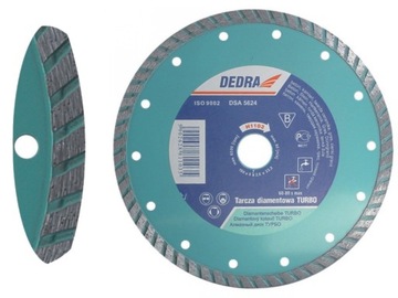 Dedra disk turbo 230 firm ceramics gray concrete, фото