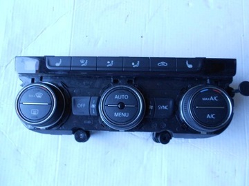 Vw golf 7 vii панель климатроник 5gm907044c, фото