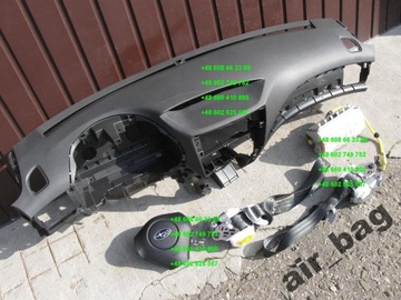 Subaru impreza 2010 торпеда панель подушки подушка безопасности, фото
