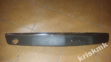 Mazda cx7 restyling 09 - 12 overlay chrome front bumper, фото